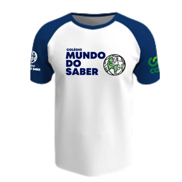 Camiseta Infantil Manga Curta - Berçário ao Pré 2