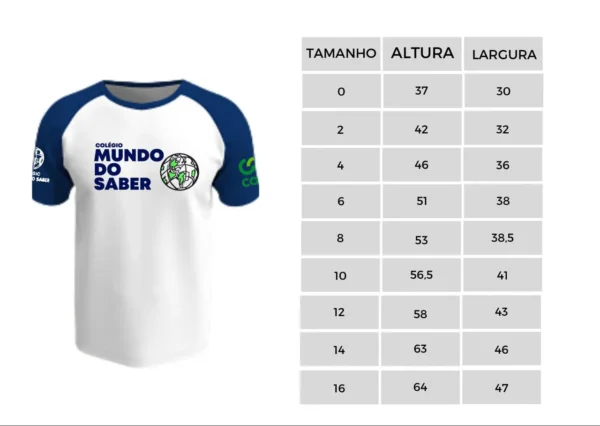 Camiseta Infantil Manga Curta - Berçário ao Pré 2 - Image 3