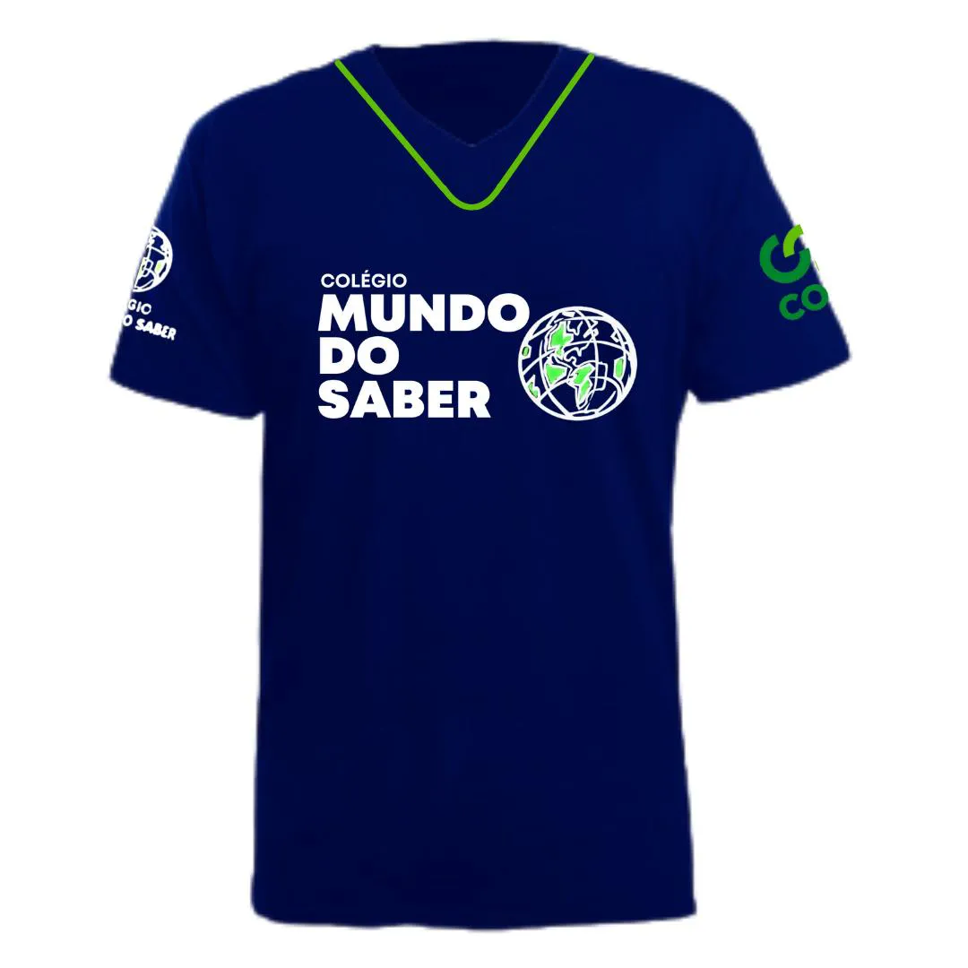 Camiseta Ensino Fundamental Manga Curta - 1º ao 9º Ano