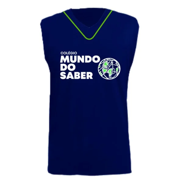 Camiseta Ensino Fundamental Regata - 1º ao 9º Ano